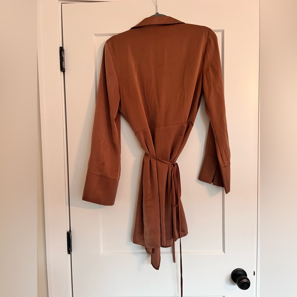 Mini wrap blazer dress - Picture 4 of 4